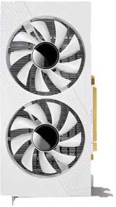 Pluuttiem Tarjeta Gráfica Radeon RX580 8G Memoria de Video GDDR5 para AMD Interfaz DVI Tarjeta Gráfica de 256 bits para Computadoras de Escritorio para Juegos B