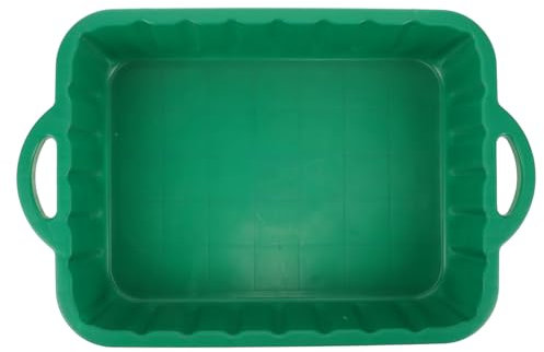 Zerodeko Bandeja De Drenaje De Aceite para Coche Resistente y Reutilizable Colector De Aceite Motor con Borde Derrames Herramienta Portátil para Mantenimiento y Reparación Automotriz