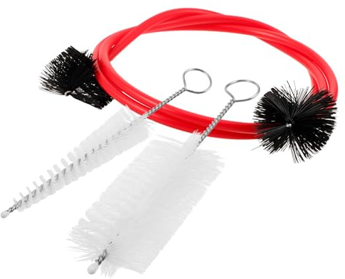 Veemoon Trumpet Cleaning Set with Mouthpiece and Tube Brushes, Wind Instrument Cleaning Kit for Trumpet, Trombone, Saxophone, and Flute Maintenance Supplies