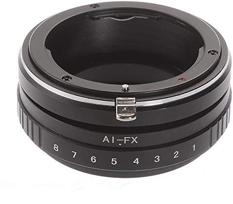 FOTGA Obiettivo Tilt-shift 360 ° Ruota Adattatore obiettivo per Nikon AI SD Obiettivo di montaggio per Fujifilm X FX Montatura X-A3 X-X X-X X-X X-X X-X X-X2 X-X2 X-X2 X-Pro2 X-Pro2 Dslr telecamera