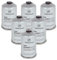 Green Haven Premium 6 Pack C500 Gas Canisters Gas Cartridges for Camping Stoves & More, High Performance Propane-Butane Mix with Resealable Valve Cartridges, EN417 Cartridge