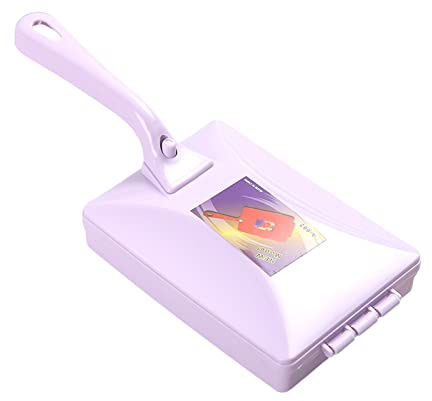 Maciun Spazzola per detriti di tappeti, Multifunzionale palmare a Doppio Rullo spazzatrice Divano Tappeto briciole Polvere Spazzola per la Pulizia dei di Animali Domestici Rullo collettore