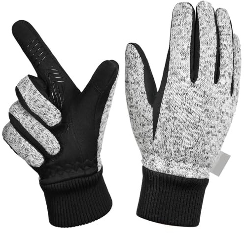 Herr Vandringshandskar Vinter Varma Skidhandskar Frostsäkra Handskar Bärbara Ridhandskar for Snowboardåkning(S)