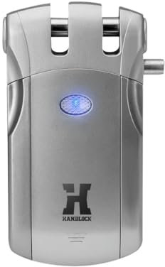 HANDLOCK Cerradura Electrónica WiFi+Mando a Distancia Gris
