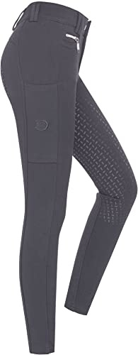 RIDERS CHOICE Baumwoll-Reithose Silikonvollbesatz Kinder mit Handytasche (as3, Numeric, Numeric_158, Regular)