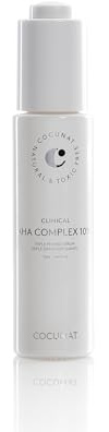 COCUNAT | CLINICAL AHA COMPLEX 10% | Triple Exfoliating Serum | Tägliches Anti-Aging-Gesichtspeeling | Reduziert Rauheit, Falten und Hautunreinheiten | Nicht reizend | Mit Niacinamid und Hyaluronsäure