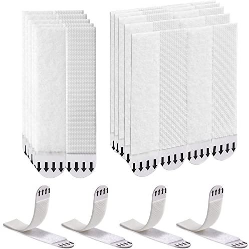 Sinnsally Picture Hanging Strips Heavy Duty,Large 36-Pairs(72 Strips) Hanging Picture Canvas Hanger No Nails,Photo Frame Stickers for Wall,Damage Free Adhesive Poster Refill Mounting