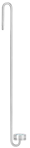 Ldafava Diffuseur CO2 Aquarium, Atomiseur CO2 en Acier Inoxydable avec Compteur de Bulles, Diffuseur de Dioxyde de Carbone pour Plantes Aquatiques, Réservoir à Poissons, 400mm