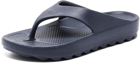 VIVASUN Infradito Donna Ortopediche con Supporto Arco Plantare Infradito e Ciabatte da Spiaggia Ciabatte Estive da Spiaggia e Casa, Blu scuro