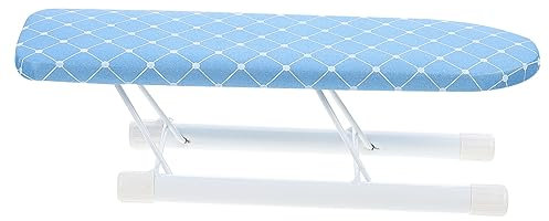 HOLIDYOYO Kleiner Tischbügelbrett Aus Robustem Stoffmaterial Faltbares Bügelbrett Für Dampfglätter Platzsparend Für Ärmeln Und Enge Stellen