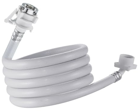 WOONEKY Tubo Alimentazione Acqua Lavatrice Tubo Flessibile Resistente per Lavatrice Automatica Sostituzione e Compatibile con Modelli Standard