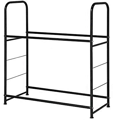 Aufun Reifenregal Felgenregal Reifenständer, Lagerregal, Felgenbaum, Lagerregale, Werkstattregal für 8 Reifen - 107 * 46 * 117cm