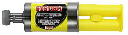 Epoxy-colle arexons system acier ultra-resistant 200kg-cm2 (seringue 25 ml sous blister)