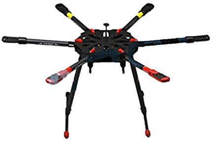 Tarot TL6X001 X6 6 Axis Umbrella Carbon Fiber Airframe Foldable Hexacopter Frame Kit Electronic Retractable Landing Skid for DIY RC FPV Drone
