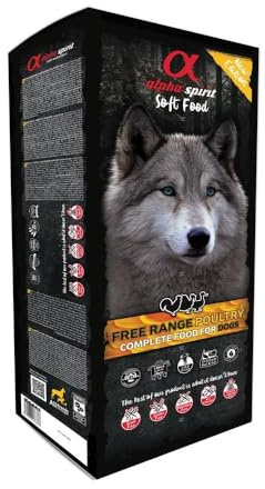 Alpha Spirit Canine Adult Ave Corral SEMIHUMEDO Caja 9KG