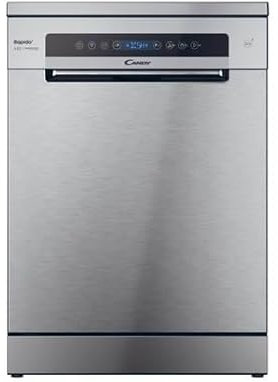 Lavastoviglie Rapido' Candy CF-6C4F0X libera installazione 60 cm 16 coperti 8 programmi inverter Wifi + Ble inox classe c