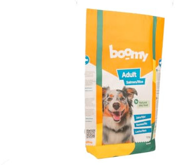 Boomy - Kaltgepresste Hundeklumpen - Adult - Lachs/Reis - (12kg)