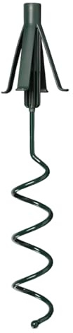 Generico Soporte para estrella de Navidad – Base giratoria para puntas – Fijación segura para ángeles y estrellas – Soporte robusto para decoración de interior y exterior