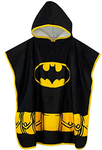 DC Comics Jungen Batman Kapuzenhandtuch Poncho