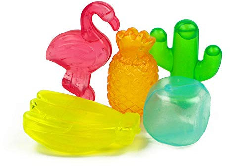 Legami Club Tropicana - Cubetti di Ghiaccio Riutilizzabili, 16 Pezzi, Multicolore