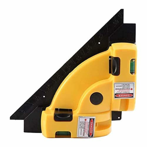 90 Degree Laser Level Right Angle Vertical Horizontal Projection Square Level Guide Tool
