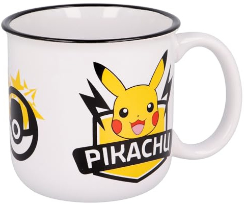 Stor TAZA CERAMICA DESAYUNO 400 ML EN CAJA REGALO POKEMON PIKACHU
