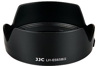 JJC Gegenlichtblende Ersetzt Canon Streulichtblende ES-65B für Canon RF 50mm F1.8 STM Objektiv Sonnenblende bei Canon EOS R R5 R6 RP C70 DSLR Kamera Fotofotografie