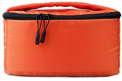 DRF Custodia per fotocamera con inserto impermeabile DSLR Borsa imbottita con manico BG170