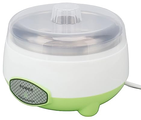DIY Yogurt Maker Machine Compact Yogurt Maker Machine Family Kitchen Stainless Steel Container (US Plug 110V)