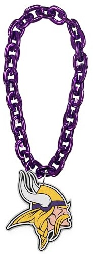 Great Branding NFL Minnesota Vikings Logo FanChain Kette FanFave Chain 3D Big Logo 847624084647