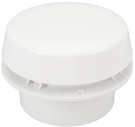 Couvercle D'aération de Toit pour Camping-car, Capuchons D'aération de Plomberie en Forme de Champignon Durables avec écran en Maille, Idéal pour Camping-car, Cuisine, Salle de