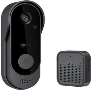 THikk Campanello Wireless Tuya Impermeabile WiFi Video Smart Home Door Bell Camera Button Welcome di Chime Security Alarm for la casa