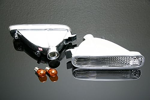 Circuit Sports Clear Front Turn Signal Lights Set for 95-96 S14 Zenki JDM