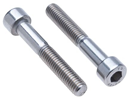 Viti a Testa Cilindrica Esagonale M6x60 10 pezzi A2 in Acciaio Inox con Esagono Incassato e Chiave a Brugola Vite Esagonale Filettatura di Fissaggio per Impieghi Gravosi Standard DIN912 (6mm x 60mm)
