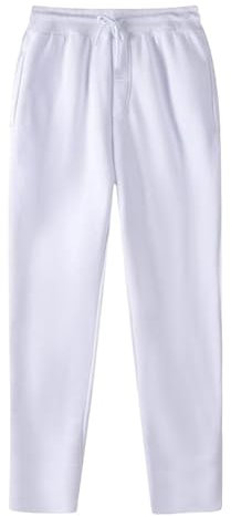 Pantalone Donna Palazzo Vita Alta in Cotone Leggero - Jogger Push Up Pantaloni Pelle, Antisfregamento Taglie Forti