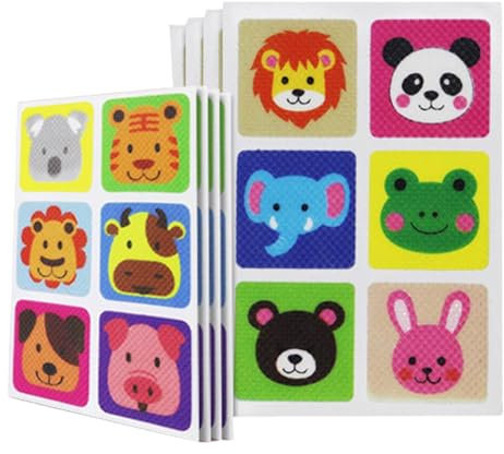 Patch anti moustique, tique et acarien | Idéal pour les activités en plein air | Sachet de 60 autocollants | Pratique et ludique