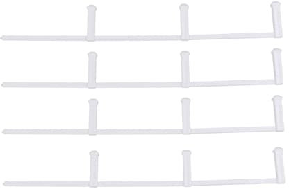 Milisten Recinzione Fai Da Te Per Cortile e Giardino 1m Plastica Abs Decorativa Per Tavolo Da Sabbia Modellismo Micro Paesaggio Resistente e Dettagliata