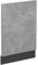 Vicco Geschirrspülblende R-Line, Geschirrspüler Fronttür, Beton, 45 cm ohne Arbeitsplatte