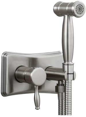 C Bathroom Bidet Sprayer Kit - Hot & Cold Water Faucet Set, Wall Mounted Bidet Sprayer for Easy Cleaning, Adjustable Pressure, Hygienic Bathroom Upgrade