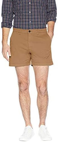 Goodthreads Men's GT191330FL18 Shorts, Beige (Dark British Khaki), W36 (Manufacturer Size:36)