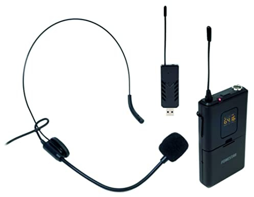 Micrófono inalámbrico de petaca UHF