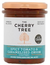 The Cherry Tree - Spicy Tomato & Caramelised Onion Chutney, 210g