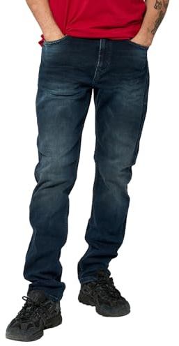 Kaporal, Pantalon pour Homme, Coupe Slim, Longueur L32, Modèle Darko, Couleur Wave Laser, Taille 34