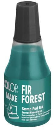 Recharge encre COLOP pour tampons MAKE | 25ml | Vert | Fir Forest