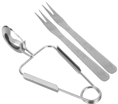 Hemobllo Pinzas para Mariscos de Acero Inoxidable Set 3 Piezas Tenedores para Caracoles 2 Unidades Utensilios de Cocina para Buffet y Barbacoa Uso Doméstico y Restaurante