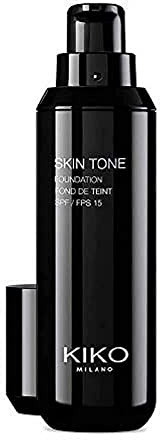 KIKO Milano Skin Tone Foundation 35 | Aufhellende Flüssigfoundation, Lsf 15