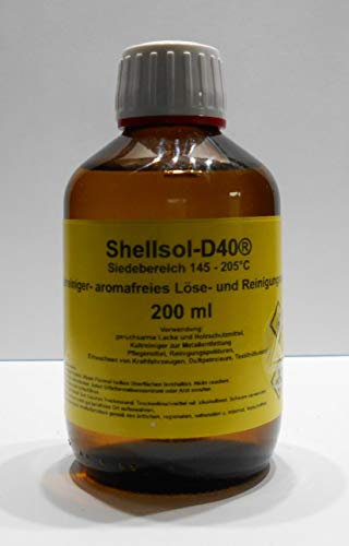 200 ml Shellsol-D40®, Siedebereich 145-205°C°C, Kaltlreiniger, aromafreies Lösungsmittel