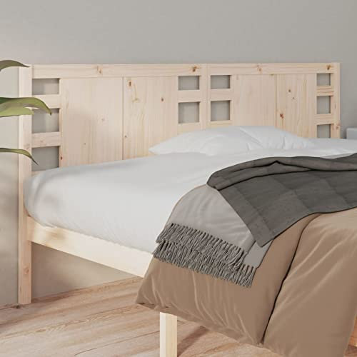 Festnight Kopfteile 1 STK.Kopfteil aus Stoff Bettkopfteil BraunWandschutz Bett Bettkopfteil für Bettgestell Schlafzimmer Headboard 126 x 4 x 100 cm Stoff