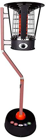 Chauffages économes en énergie, Chauffage au Propane ou au gaz Naturel de 6 KW pour Jardin extérieur, Chauffage Radiant Infrarouge, Dispositif d'allumage par Impulsion, Protection