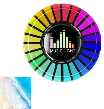Sortie vocale RVB pour voiture Aromatique Multifonction Smart Parfum Pick Light S7Q8 Up Lumière Atmosphère Rythme Lumière Rythme Musique